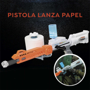 Juguete de Tiro Lanzadora de Papel