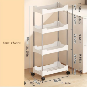 Estante Mueble Organizador 4 Niveles Mul - Imagen 3